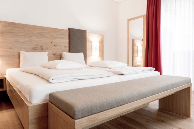 Doppelbett im COZY Apartment