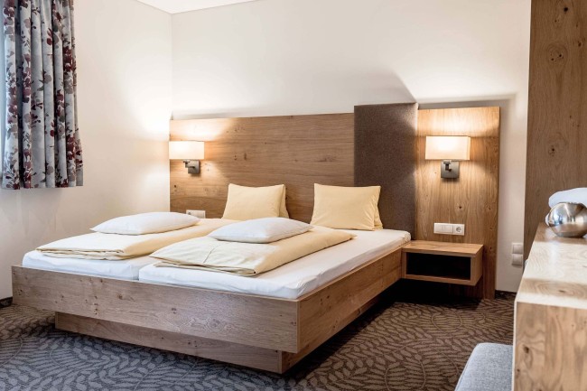 Doppelzimmer im Aparthotel die Barbara