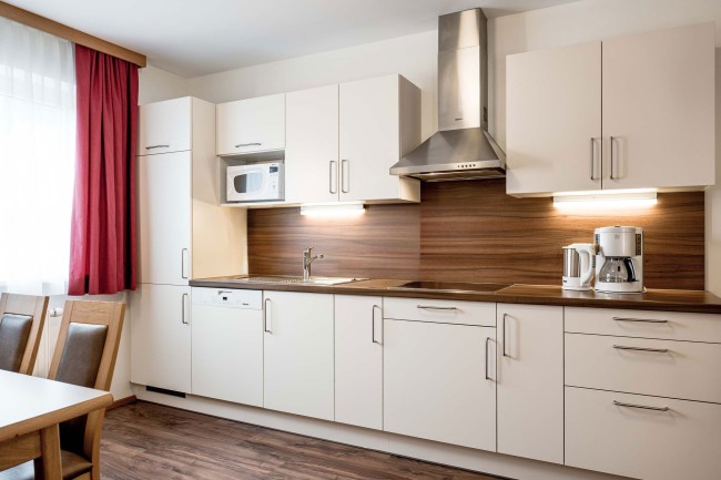 Küche im FRIENDS Apartment