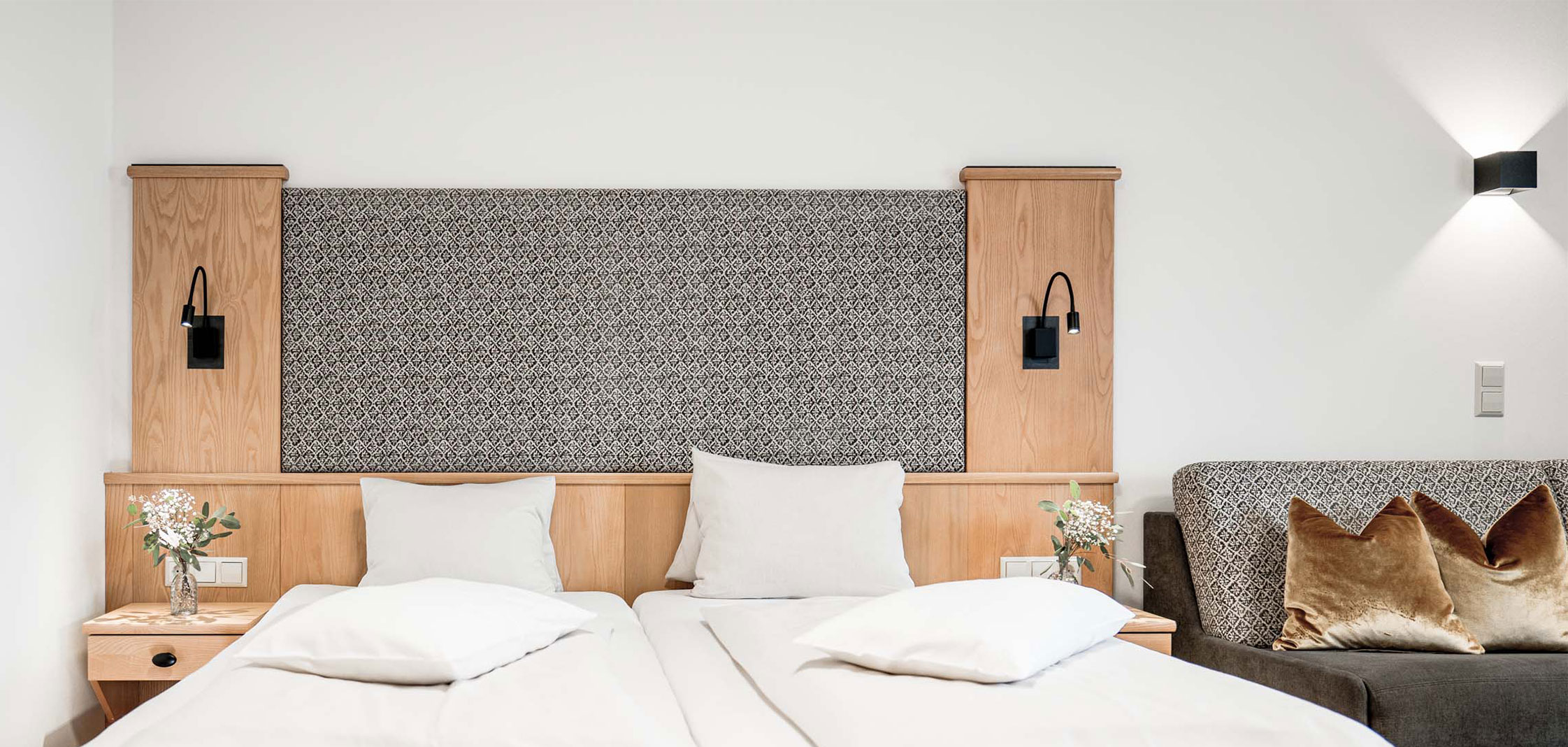 Doppelzimmer COZY Room mit Couch im B&B Hotel die Barbara in Schladming
