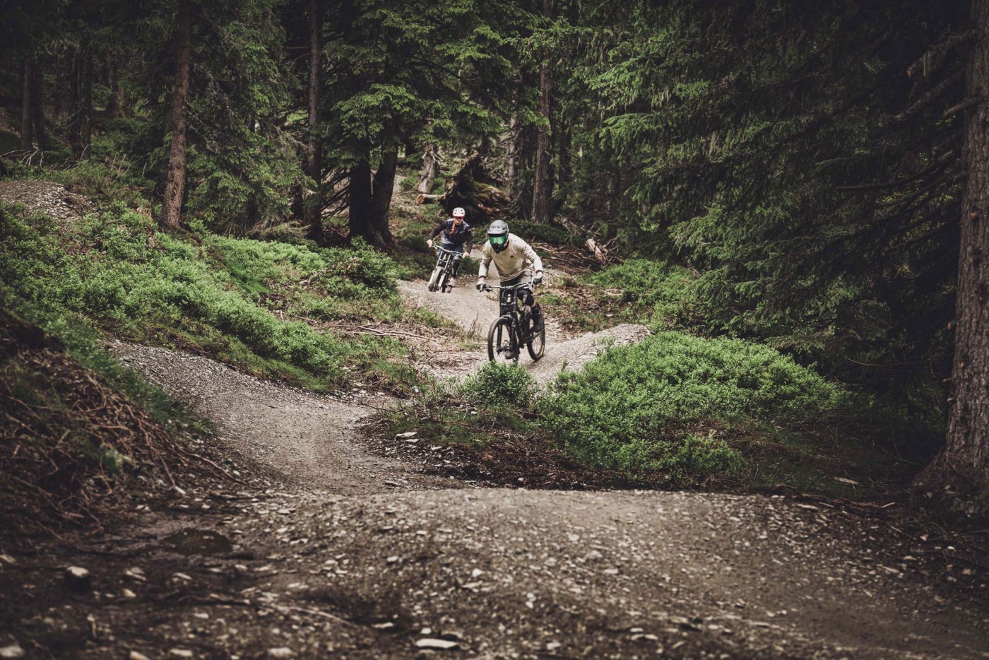 Downhill Biken im Bikepark Schladming