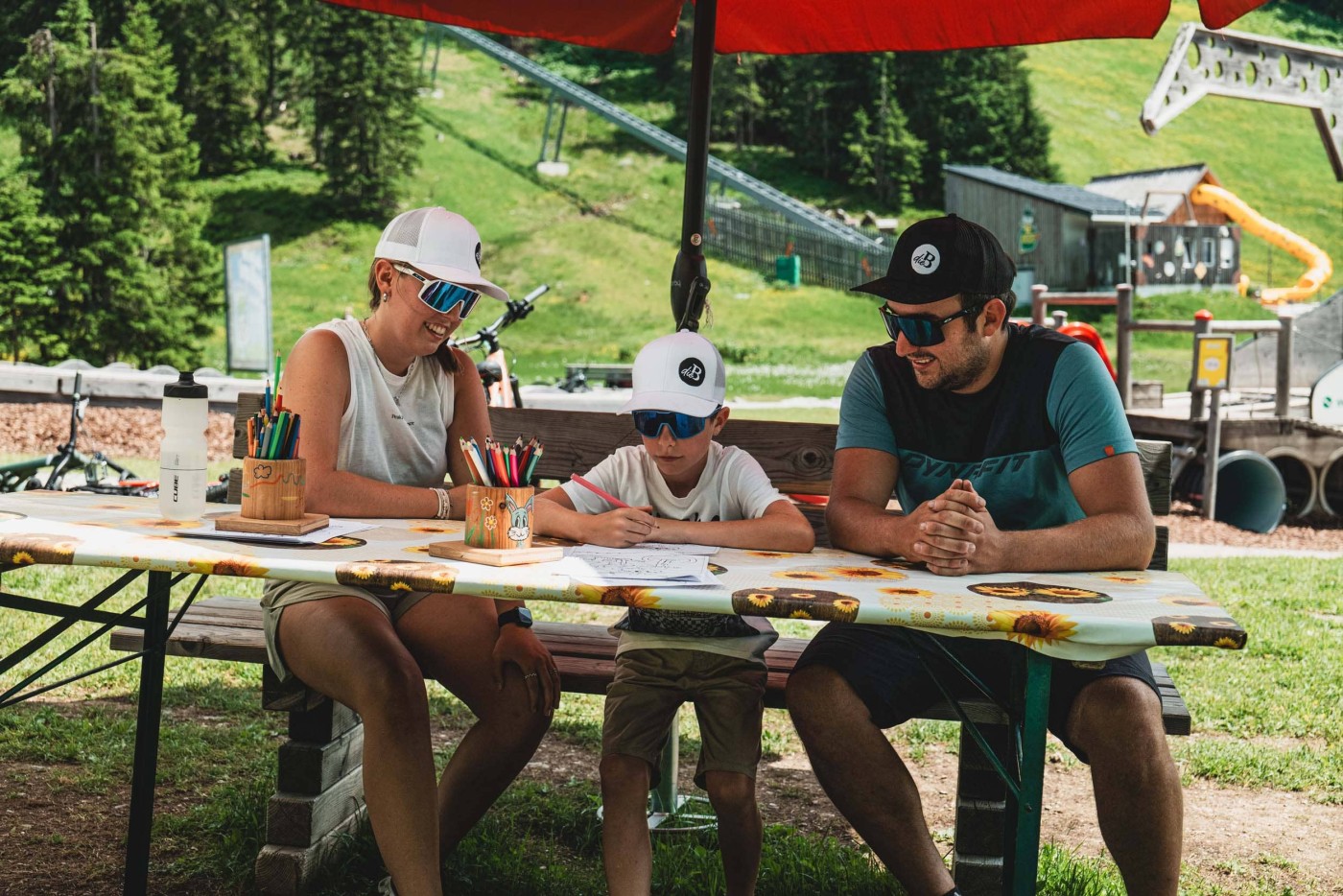 Famlienspaß im Hopsiland auf der Planai