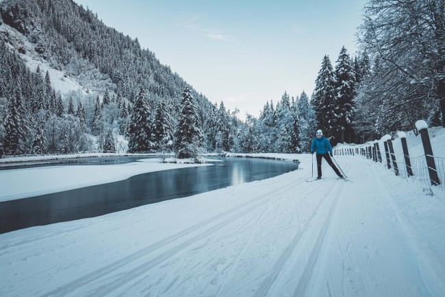 Langlaufen im Untertal