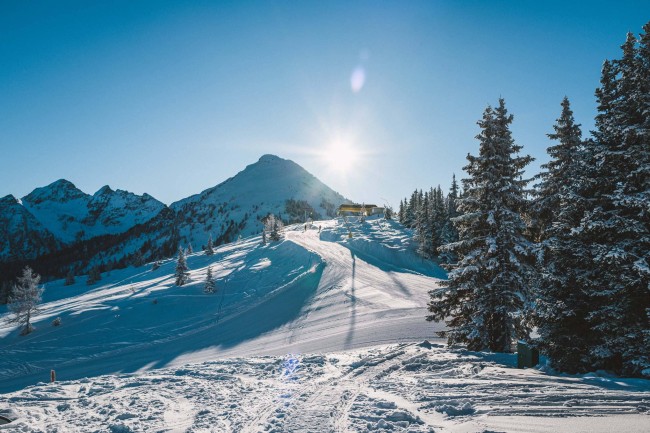 Traumhafte Piste auf der Planai